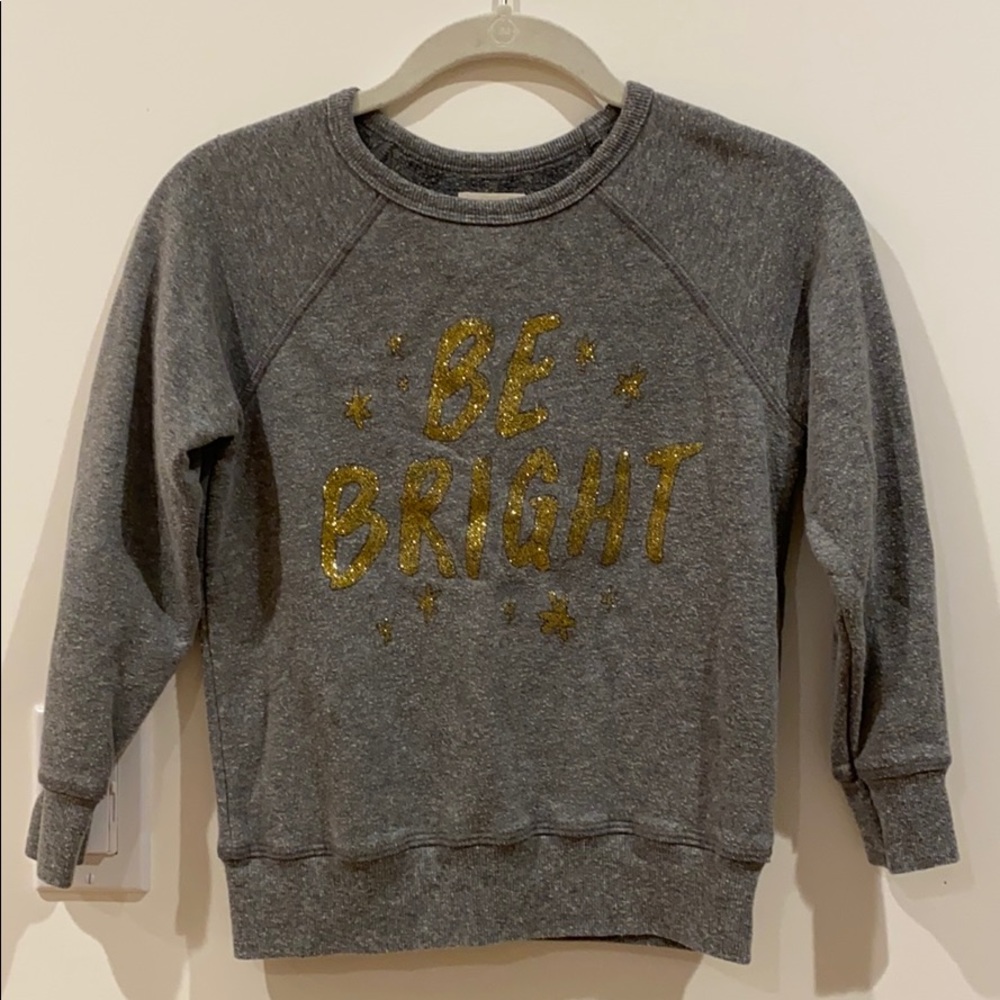 Peek Sweatshirt “Be Bright” size 8